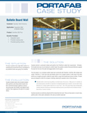 Industrial Bulletin Board Walls