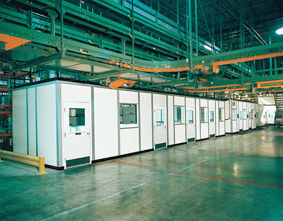 load-bearing modular offices