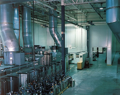 Controlled Wood Finishing Room