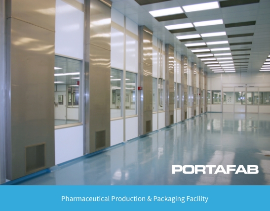 Pharmaceutical production and packaging facility