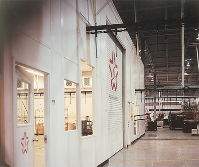 Powder Seating Enclosures