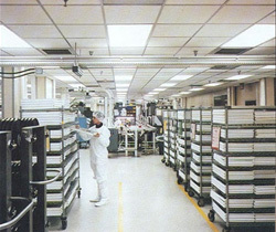 Ampex Recording Media Cleanroom