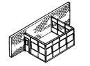 3 wall modular offices