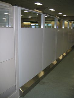 free standing partitions