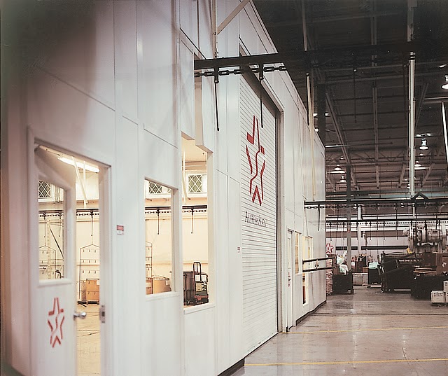 PortaFab xtra-tall industrial wall