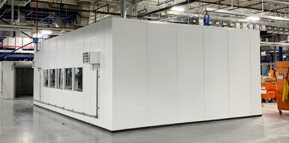 Enclosed Break Room