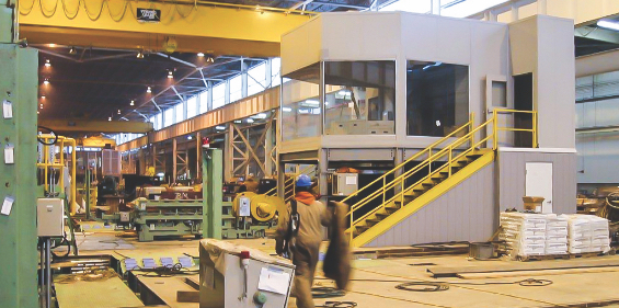 Control Pulpit for Steel Mill
