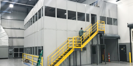 Two-Story Office & Training Area