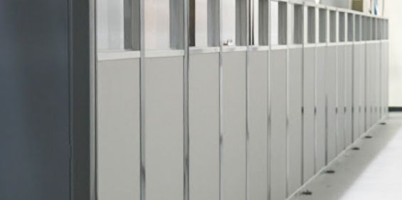 Freestanding Industrial Wall Partitions