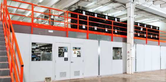 Mezzanine Storage Solution