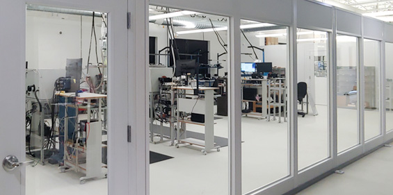 Separation Barrier for High-Speed Testing Machines
