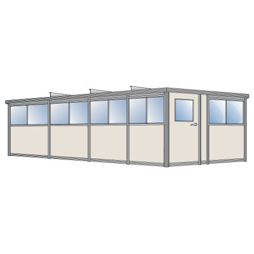 Portafab 8 X 16 Office Booth Security Booth Ticket Booth