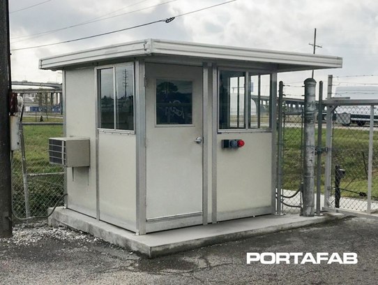 pre-assembled booth