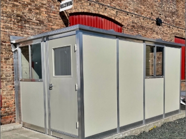 receiving office booth