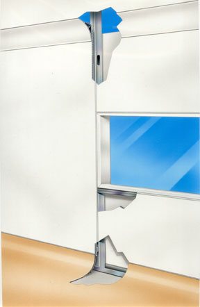 aseptic wall cleanroom