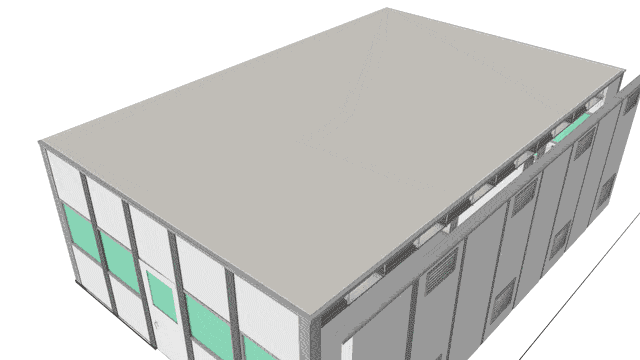 modular cleanroom construction gif