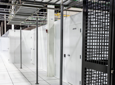 Data Center Floor to Ceiling Tall Walls