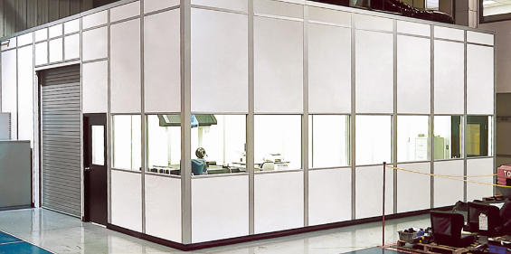 cmm room and equipment enclosure