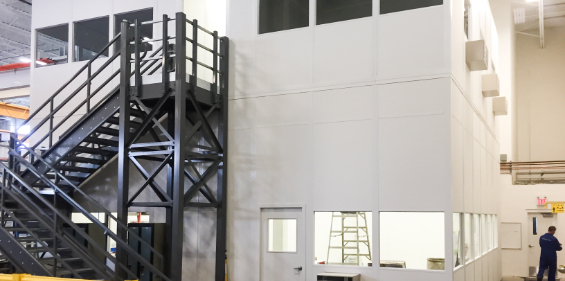 cmm room, lab, and office space