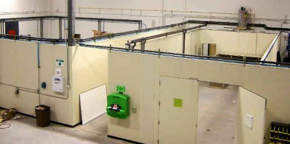 laser equipment enclosures