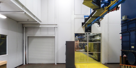 paint finishing enclosure