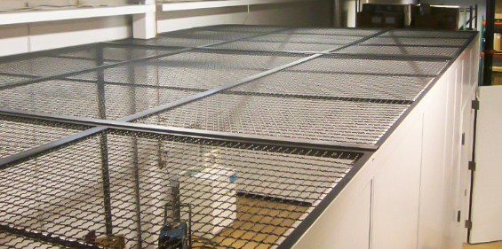 secured storage room