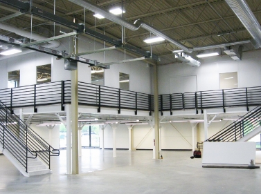 mezzanines second story offices