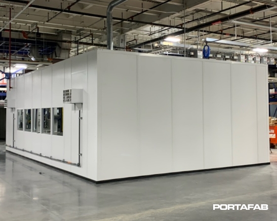modular break and team room