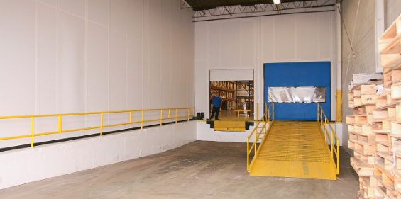 Enclosed Loading Dock