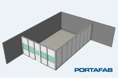 modular wall systems, warehouse walls, warehouse wall panels, inplant wall panels, inplant wall systems, warehouse offices, inplany offices, modular walls