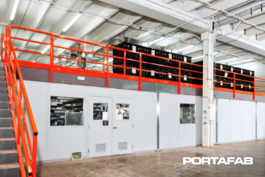 modular wall systems, warehouse walls, warehouse wall panels, inplant wall panels, inplant wall systems, warehouse offices, inplany offices, modular walls