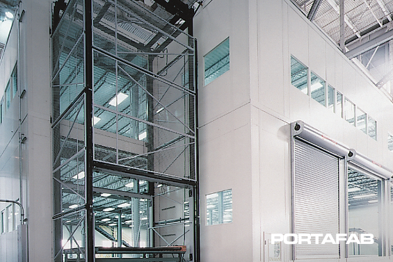 integrated material lifts