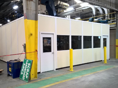 modular employee cool down room