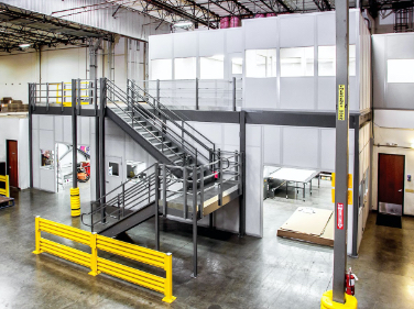 mezzanine office space
