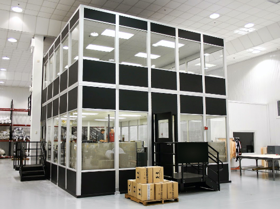 two-story inplant office