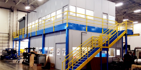 inplant office, inplant offices, in plant building, modular in plant building, modular building in warehouse