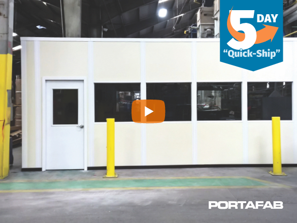 inplant office, inplant offices, in plant building, modular in plant building, modular building in warehouse
