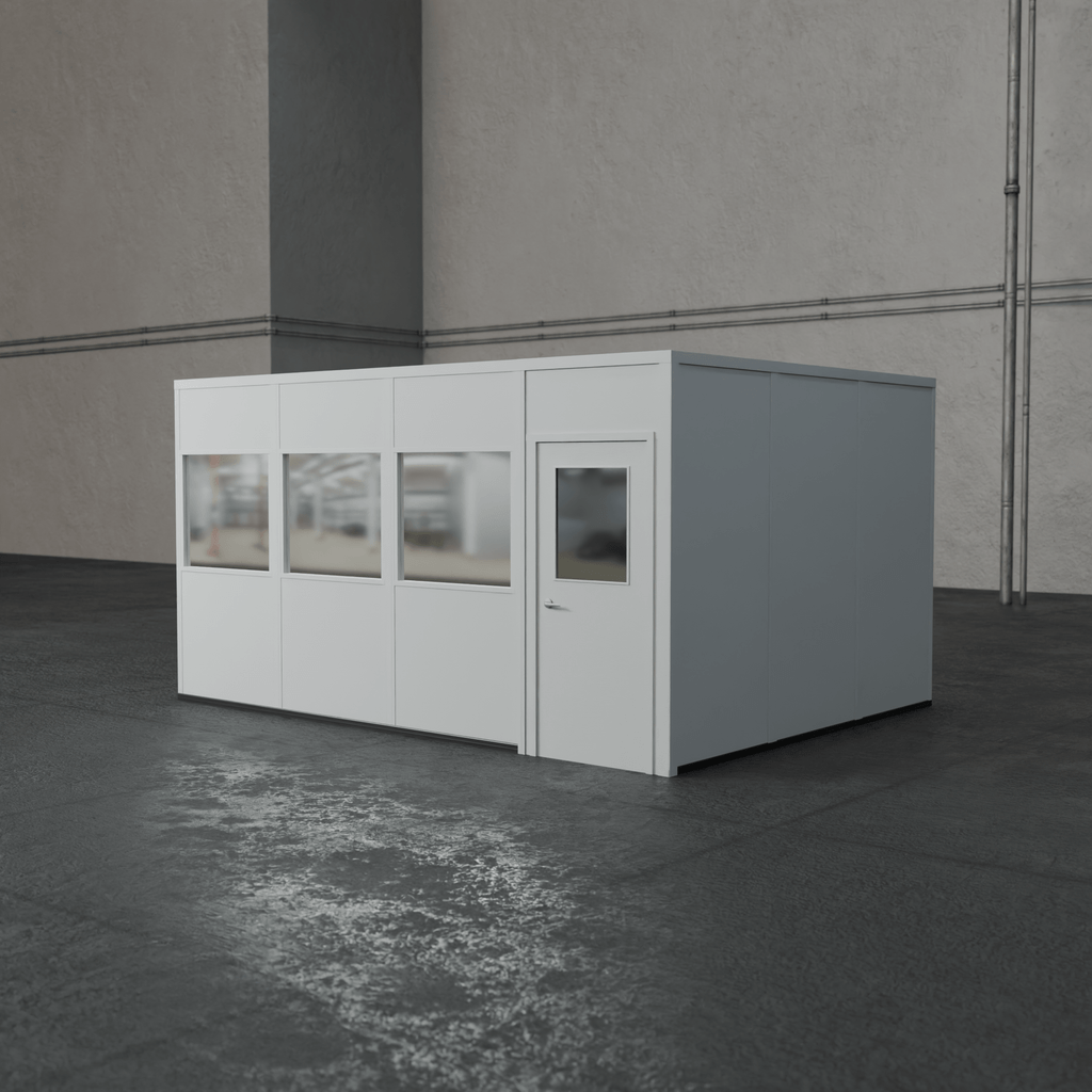 4-wall 12' x 16' prefab office
