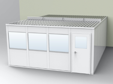 warehouse offices, inplant offices, modular warehouse offices, modular inplant offices, modular offices, warehouse office construction