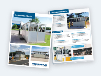 guard booth and buildings brochure