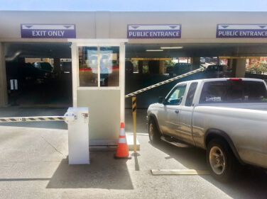 cashier booths