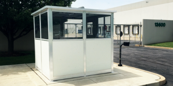 Pre-assembled Security Guard Booth - PortaFab