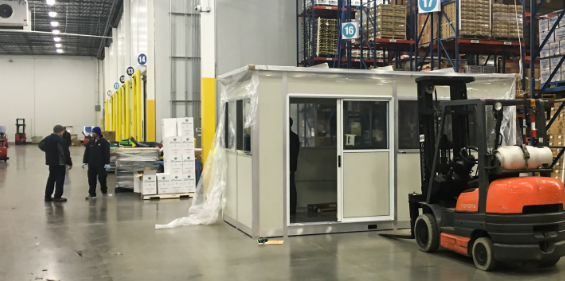 Portable Offices with Insulation and Heater