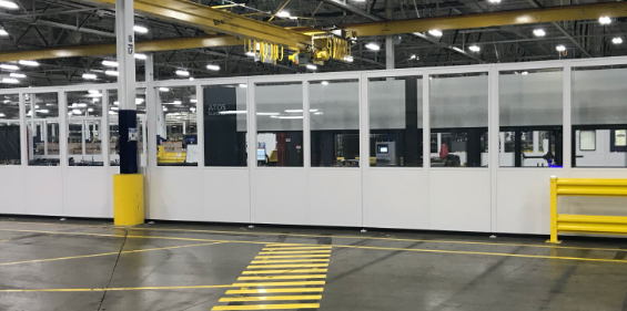 freestanding wall partition