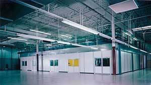 panel post clean room design