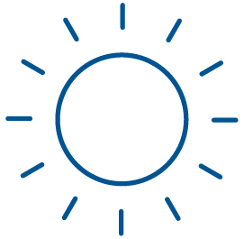decorative booth temperature illustration