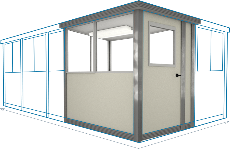 Forklift Building Warehouse, forkliftable building, forkliftable offices, forkliftable prefabricated buildings, forkliftable iplant offices