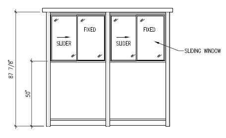 sliding windows