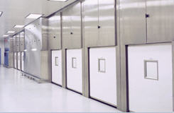 custom clean room doors