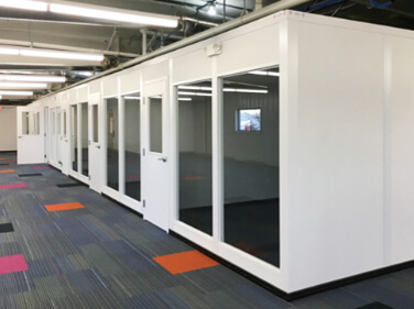 glass office partitions